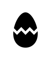 Fracture egg icon