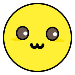 A unique design icon of confounded emoticon