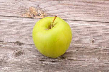 Ripe and sweet green apple