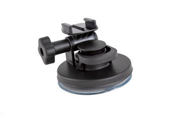  original accessory suction mount tripod for action camera. isolated on white background...