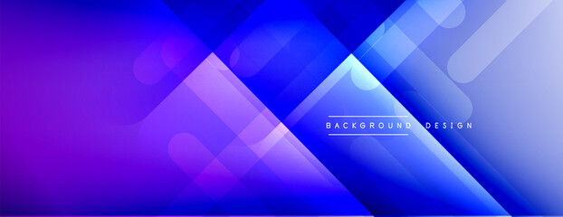 Dynamic lines abstract background. 3D shadow effects and fluid gradients. Modern overlapping forms