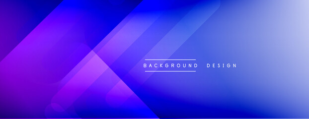 Dynamic lines abstract background. 3D shadow effects and fluid gradients. Modern overlapping forms