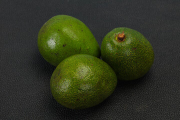 Ripe green dietary avocado - superfood