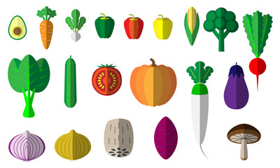 20種類の野菜畑