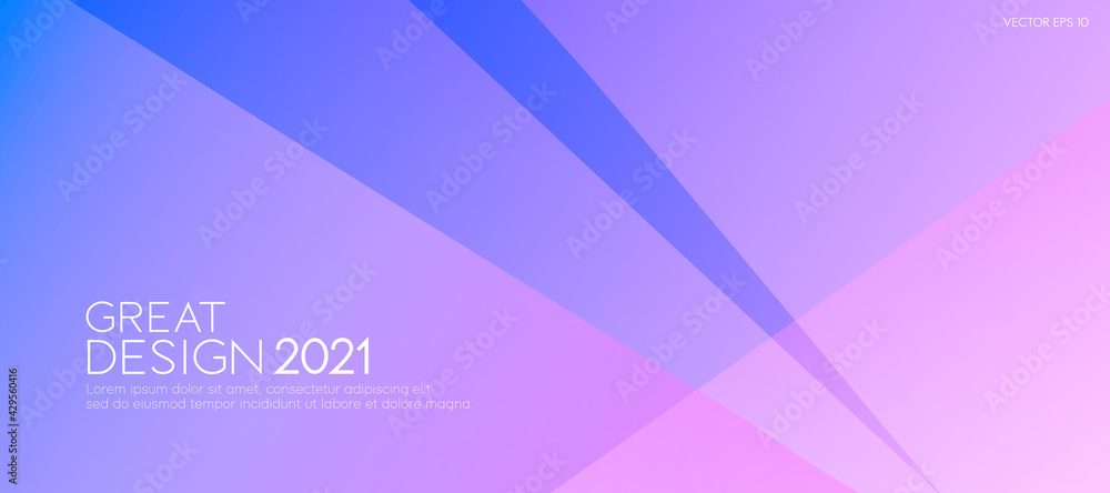 Poster abstract minimal line geometric shapes background for presentation banner or copy place your text. v