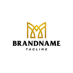 Luxury M Monogram Logo