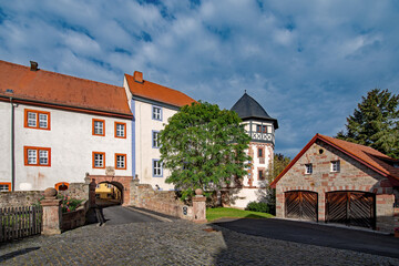 Schloss Tann in Tann in der Rhön in Hessen, Deutschland 