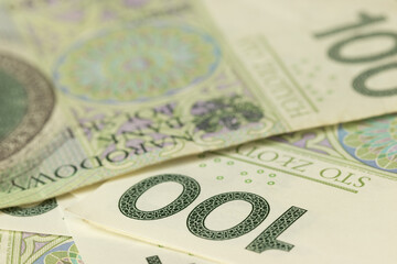 100 zloty banknotes