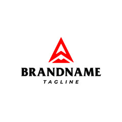 Minimaslit Mountain Arrow Logo