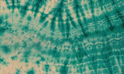 abstract blue background with rays. artistic tie dye pattern texture fabric decoration graffiti bright close up paint  reflection graphic illustration