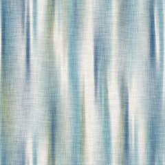 Seamless earth dye batik tribal stripes pattern for interior design, furniture, upholstery, or other surface print. High quality illustration. Woven linen material with blurred earthy colored stripes.