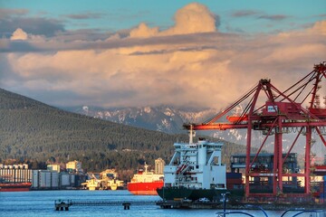 container cargo freight ship