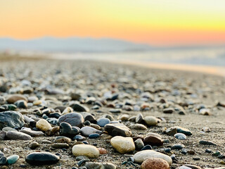 stones on the beach