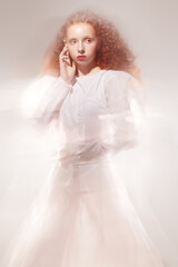 mysterious young lady