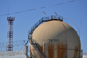 oil storage tanks