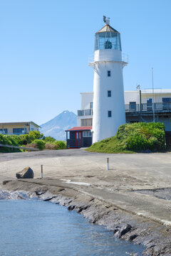 lighthouse at Cape Egmont New Zealand north island