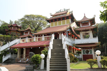Naklejka premium Ma-Cho Tempel in San Fernando, Provinz La Union, Philippinen