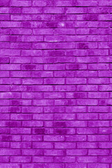 Naklejka na ściany i meble Pink brick building wall. Interior of a modern loft. Background for design