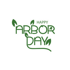 Vector illustration of a Background for Arbor Day.
