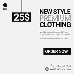 Editable Post Template Social Media Banners for Digital Marketing.