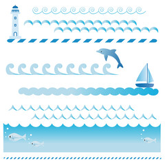 春 花 アイコン おしゃれ かわいい イラスト素材セット Wall Mural Ribbon S
