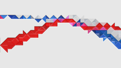 Glossy Tiles Color Abstract background