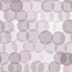 Seamless pattern of lilac and purple circles. Monochrome. Design of wallpaper, fabrics, textiles, packaging.
