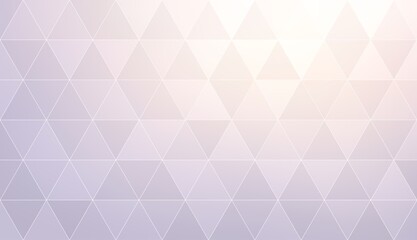 Fototapeta premium Pastel lilac mosaic triangle pattern. Abstract geometric minimal background.