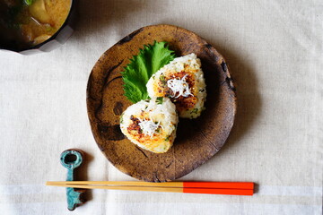 しらす焼きおにぎり