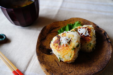 しらす焼きおにぎり