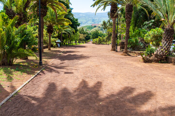 Parque Taoro en el municipio de Puerto de la Cruz