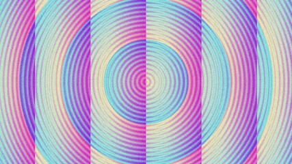 Gradient background with circle lines. Op art
