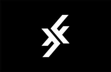 Obraz premium SIMPLE LOGOGRAM FF OR TF LOGO