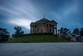 The sepulchral chapel on Württemberg hill in Stuttgart, Germany