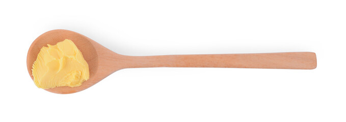 butter isolated on white background.