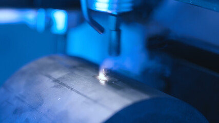 Industrial engrave rubber product burn-in sign