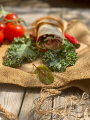 Organisch tortilla wrap chiasamen gesund 