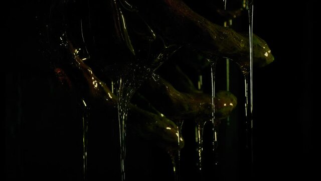 Gross Slimy Alien Creature In The Dark