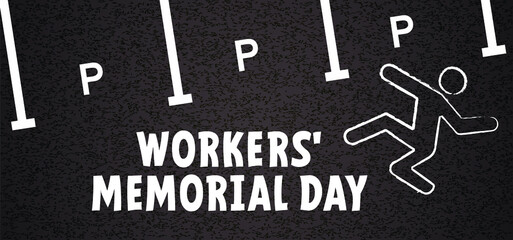 Workers' Memorial Day is the international day on which we commemorate employees who have died or injured as a result of an industrial accident or an occupational disease. On April 28. Parking garage.