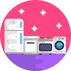 Cleaning Icon. Vector Illustration.