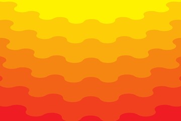 Yellow and orange gradient background. Organic shape. Abstract background. Vector geometric elements. Yellow and orange wave background.