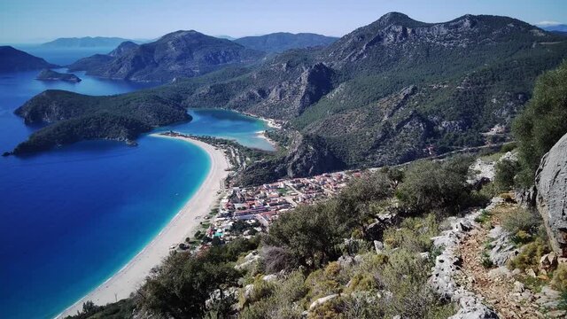 oludeniz lycian way, lycian way trekking, fethiye turkey, trekking mountain, meditation nature, mediterranean beach, seascape national park, kalkan shore, scenic azure, active freedom, rocky coast, me
