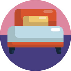 Hotel Icon. Vector Illustration