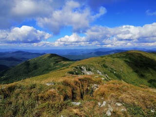landscape with clouds