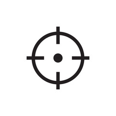 Fototapeta premium shooting-mark icon. sign design