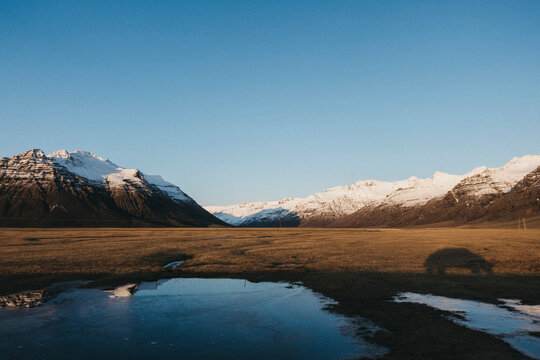 lake in the mountains