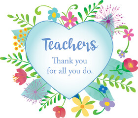 Thank you Teachers Floral Design