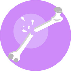 Human Anatomy Icon. Vector Illustration. Bone. Skeleton