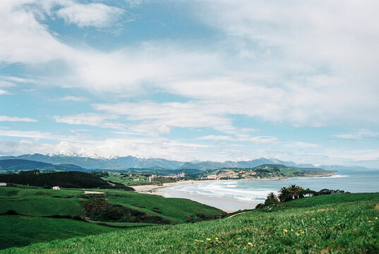 landscape with sea and sky