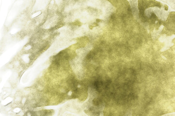 Abstract colorful watercolor on white background. Digital art painting.